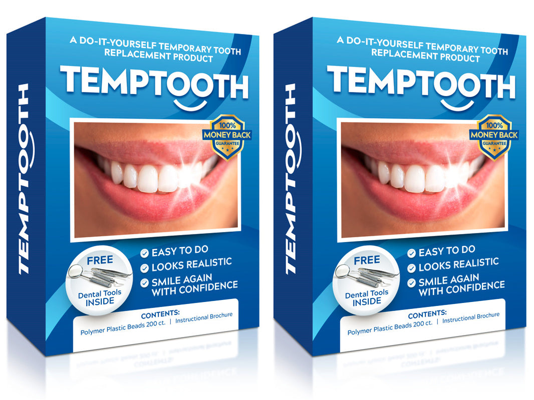 Temptooth™ #1 Temporary Tooth Replacement (Lowest Price Guaranteed)