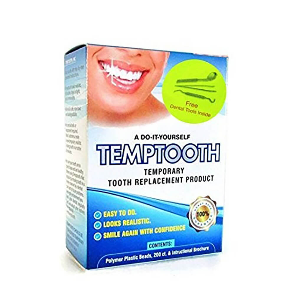 Temptooth Kit Original Temp tooth Missing Tooth Replacement Over 250,000  Sold – St. John's Institute (Hua Ming)