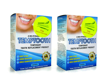 Temptooth™ #1 Temporary Tooth Replacement (Lowest Price Guaranteed)